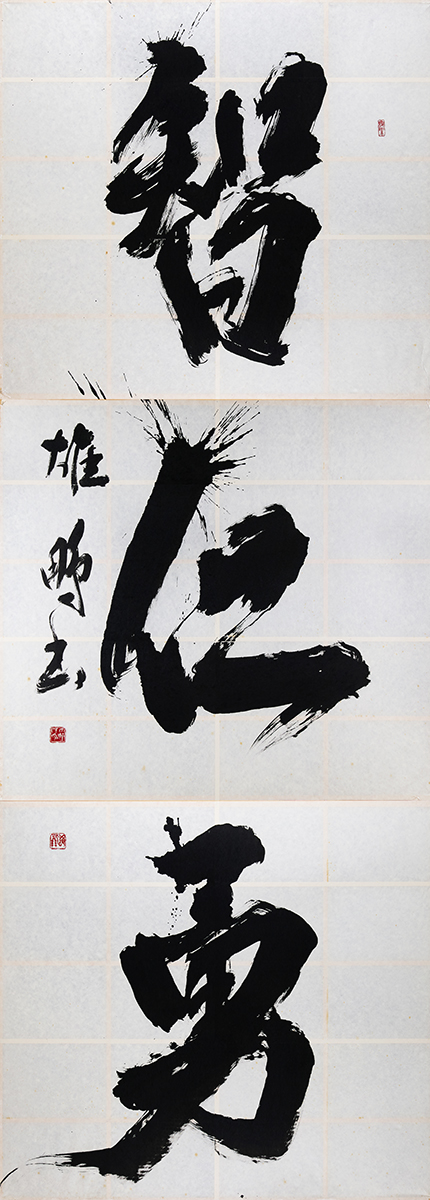 正面大文字 智仁勇